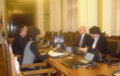 30. januar 2013. Predsednik Poslaničke grupe prijateljstva sa Slovačkom u razgovoru sa ambasadorom Slovačke u Srbiji